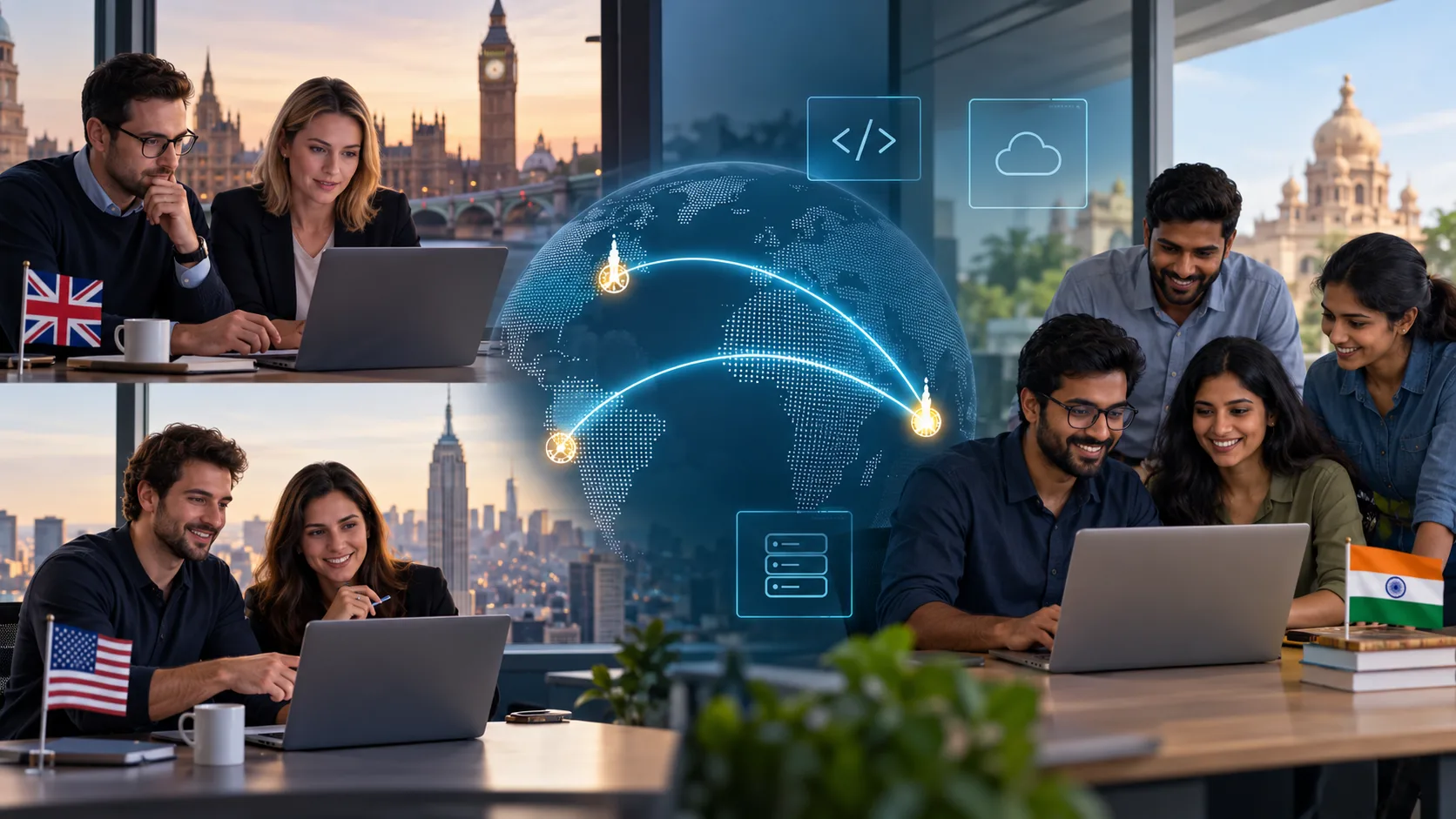 Why UK and US Firms Keep Outsourcing to India in 2026